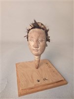 藏品(傀儡戲偶頭)的圖片