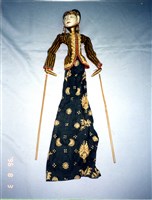 藏品(印尼木偶)的圖片