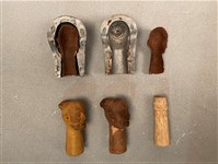 藏品(布袋偶頭製作過程組)的圖片