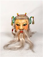 藏品(布袋戲偶頭)的圖片