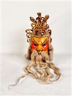 藏品(布袋戲偶頭)的圖片