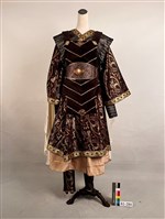 藏品(茶色武打裝)的圖片