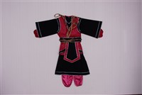 藏品(暗紅色武打裝)的圖片