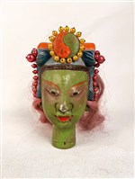 藏品(布袋戲偶頭)的圖片