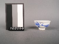 藏品(青花扇紋杯)的圖片