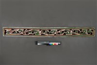 藏品(木板雕-唐草)的圖片