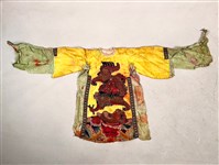 藏品(傀儡戲服（黃蟒袍）)的圖片