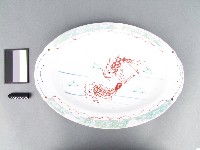 藏品(紅綠彩雙魚紋盤)的圖片