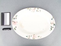 藏品(彩繪花卉紋盤)的圖片