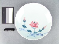 藏品(三彩荷花紋盤)的圖片