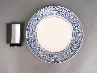 藏品(青花幾何紋盤)的圖片