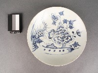 藏品(青花牡丹鳳紋盤)的圖片