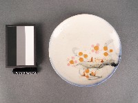 藏品(彩繪花卉紋碟)的圖片