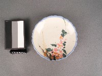 藏品(彩繪花卉紋碟)的圖片