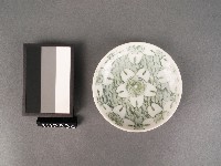 藏品(綠彩花卉紋碟)的圖片