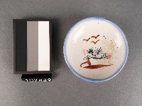 藏品(彩繪花卉紋碟)的圖片