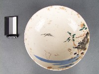 藏品(彩繪山水紋碗)的圖片