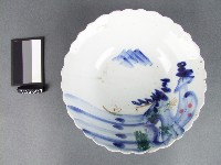 藏品(彩繪山水紋碗)的圖片