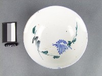 藏品(藍綠彩花卉紋碗)的圖片