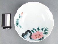 藏品(紅綠彩花卉紋碗)的圖片