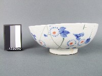 藏品(青花紅彩花卉紋碗)的圖片