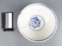 藏品(青花紅彩花卉紋碗)的圖片