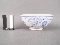 藏品(青花花卉紋碗)的圖片