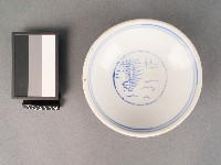 藏品(青花團圓風景紋碗)的圖片