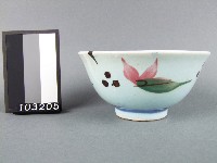 藏品(三彩葉紋碗)的圖片