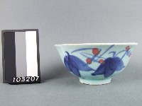 藏品(彩繪葉紋碗)的圖片