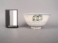 藏品(彩繪雙錢紋碗)的圖片