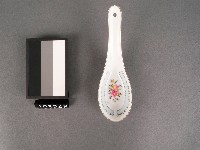 藏品(彩繪花卉紋湯匙)的圖片