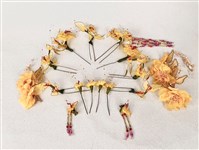 藏品(黃珠花頭飾)的圖片