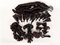 藏品(黑紗捲髮飾組)的圖片