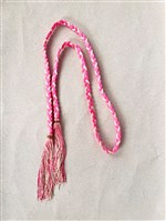 藏品(粉白結藝頭飾)的圖片