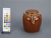 藏品(赤釉四耳罐)的圖片
