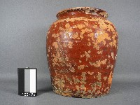 藏品(赤釉磚胎甕)的圖片