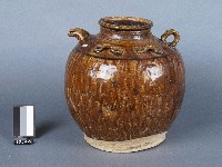 藏品(褐釉四耳壺)的圖片