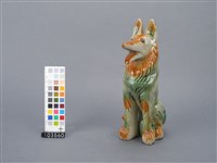 藏品(黃綠釉磁狗)的圖片