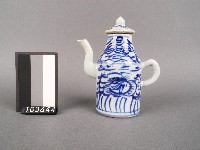 藏品(青花花卉紋酒壺)的圖片