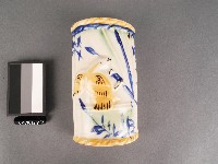 藏品(彩繪竹鳥紋箸籠)的圖片