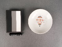 藏品(彩繪燈籠囍字碟)的圖片