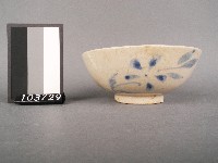 藏品(青花花卉紋碗)的圖片