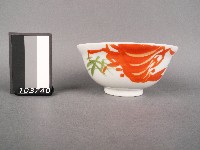 藏品(紅彩蝦紋碗)的圖片