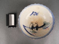 藏品(彩繪鳥紋碗)的圖片