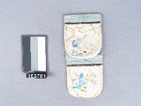 藏品(花卉鶴鳥紋荷包)的圖片