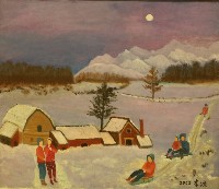 藏品(加拿大雪景)的圖片