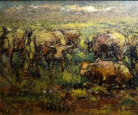 藏品(水牛圖)的圖片