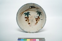 藏品(鶯歌手繪葡萄碗公)的圖片