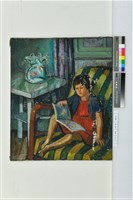 藏品(閱讀的女孩)的圖片